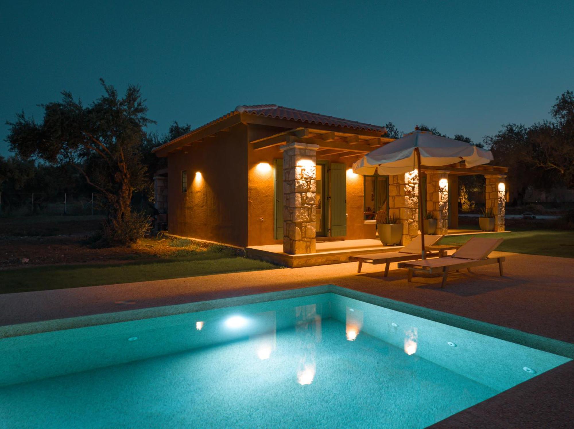 Terra Oleana Cottages Vasilikí Esterno foto